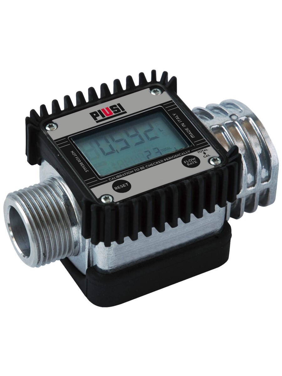 Счетчик PIUSI K24 алюм. бензин элек. (7-120 л/мин)
