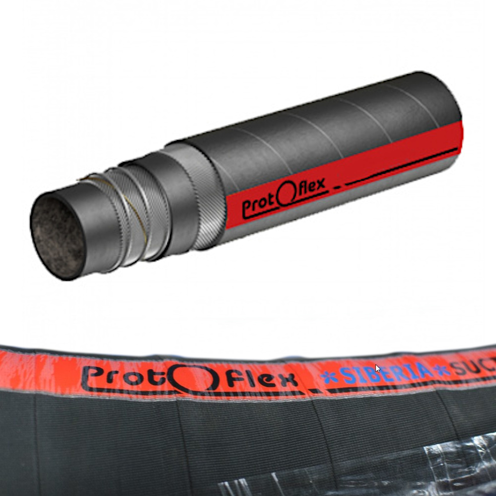 Рукав н/в Oil S/D rubber hose "SIBERIA" 10 bar 76/91(Protoflex)