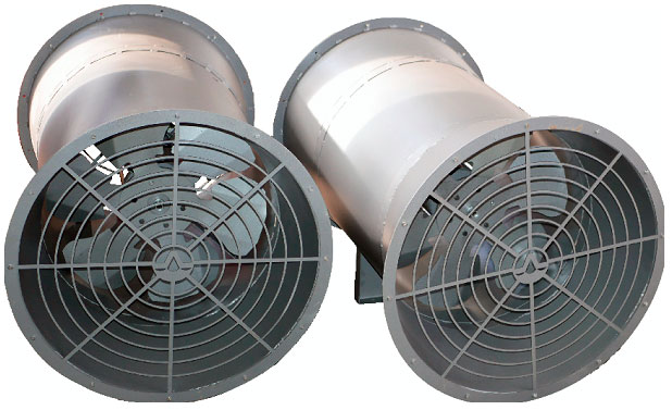 Вентилятор осевой подпора общего назначения УВОП
