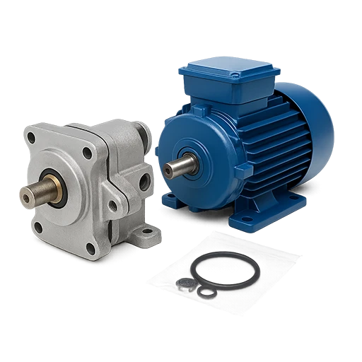 Насосы, эл. двигатели и з/ч